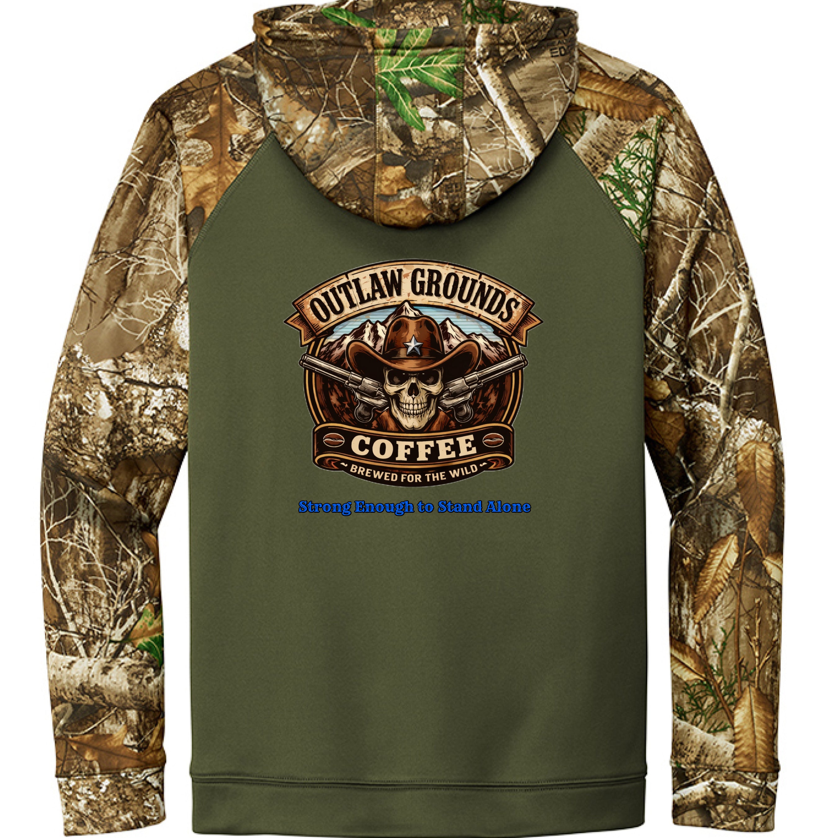 Olive Drab Green/ Realtree Edge - BACK